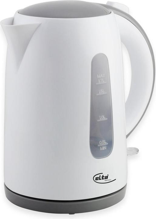 Elta Wasserkocher WK-2200.16, Classic Line, 2200 W, 1,7 L, weiss (1.70 l)
