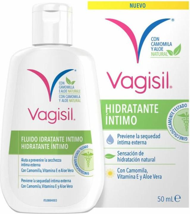 Produktbild Vagisil Natural Moisturizing Gel with Chamomile 50ml (50 ml, Intimgel)