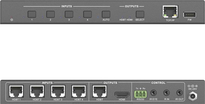 Produktbild Puretools Switcher PT-SW-HDBT41 HDBaseT