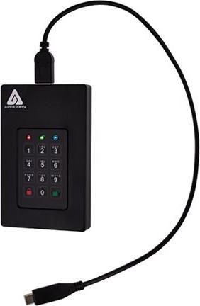 Actual product image Apricorn AFL3-5TB External hard drive 5000 GB Black (5 TB)