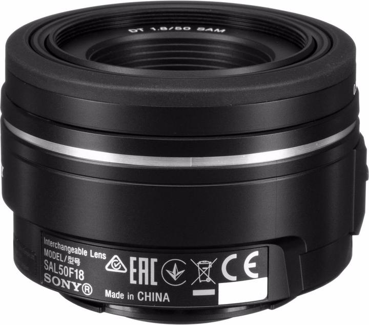 Actual product image Sony DT 50mm f/1.8 SAM, APS-C A-mount (Sony A, APS-C / DX)