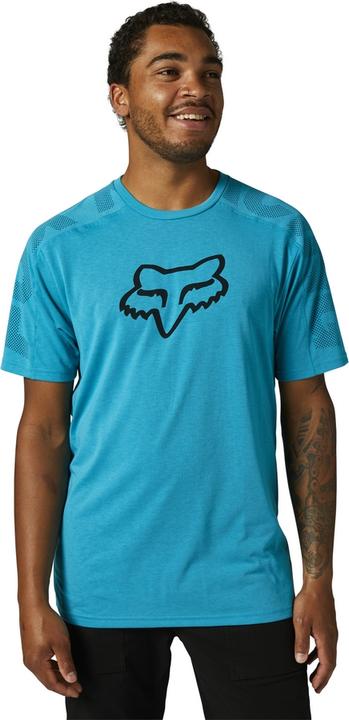 Image du produit Fox Tee 22 Dvide Ss Tech Blue L (L)