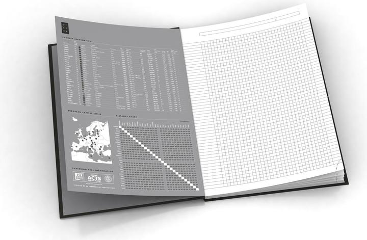 Actual product image Oxford Essentials (A4, Checked, Hardcover)