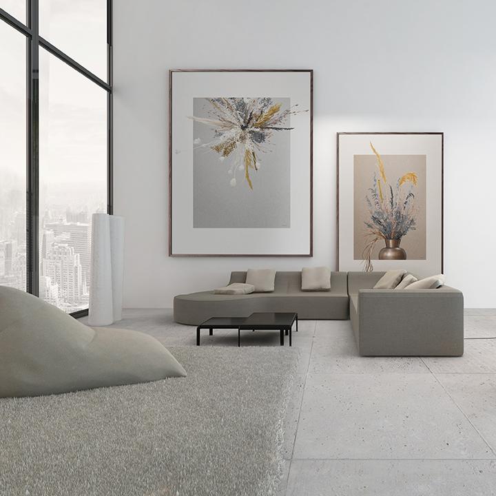 Actual product image ChiCura Vintage Flower (50 x 70 cm)
