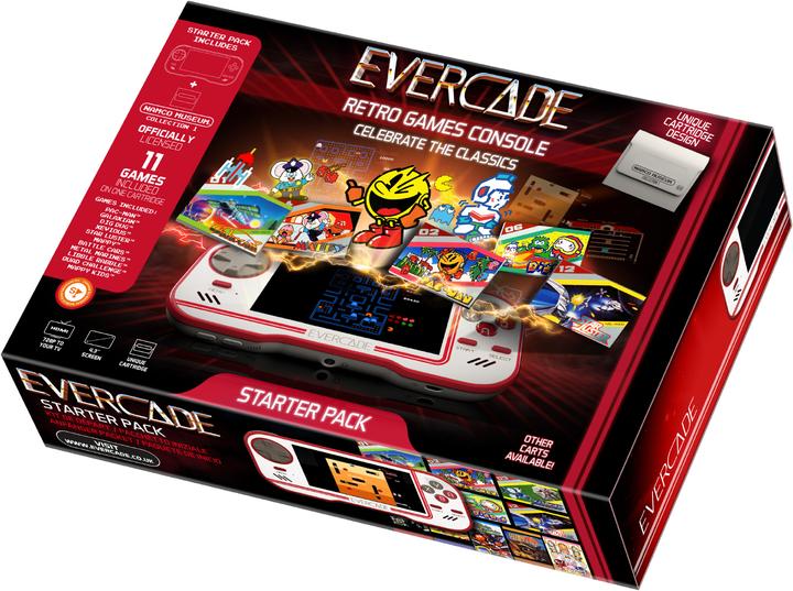 Produktbild Pqube Evercade Starter Pack + Namco Cart 1