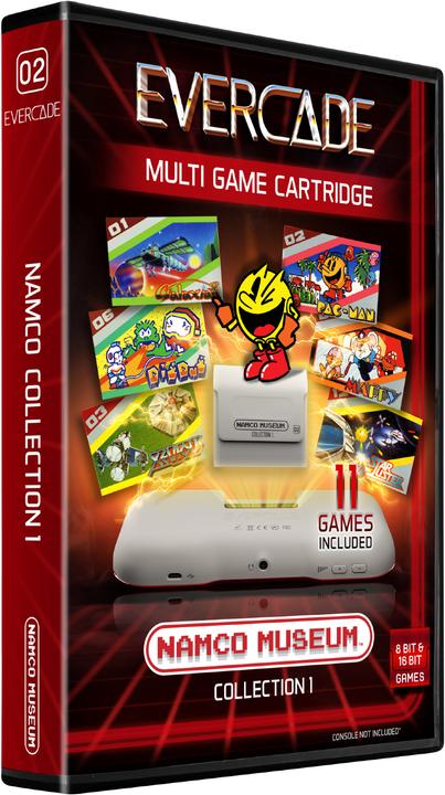Produktbild Pqube Evercade Starter Pack + Namco Cart 1