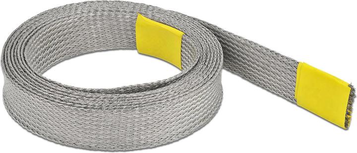 Actual product image Delock Cable conduit for EMC shielding 2 m x 15 mm Grey (Cable conduit, 200 cm)