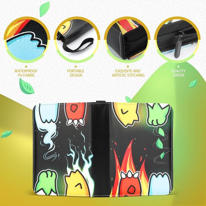 Actual product image Cbx Pokemon scrapbook, collector's folder, storage bag for 400 cards