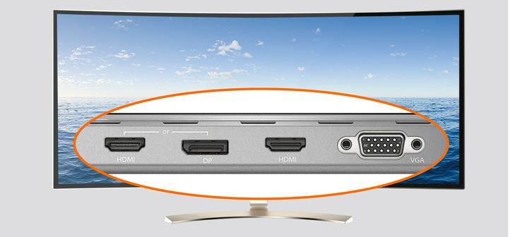 Produktbild j5Create Triple Display Dock (USB-C, USB-A, 12 Ports)