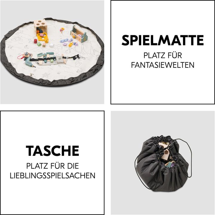 Image du produit Hauck Play N Tidy Dark Grey (120 x 120 cm)