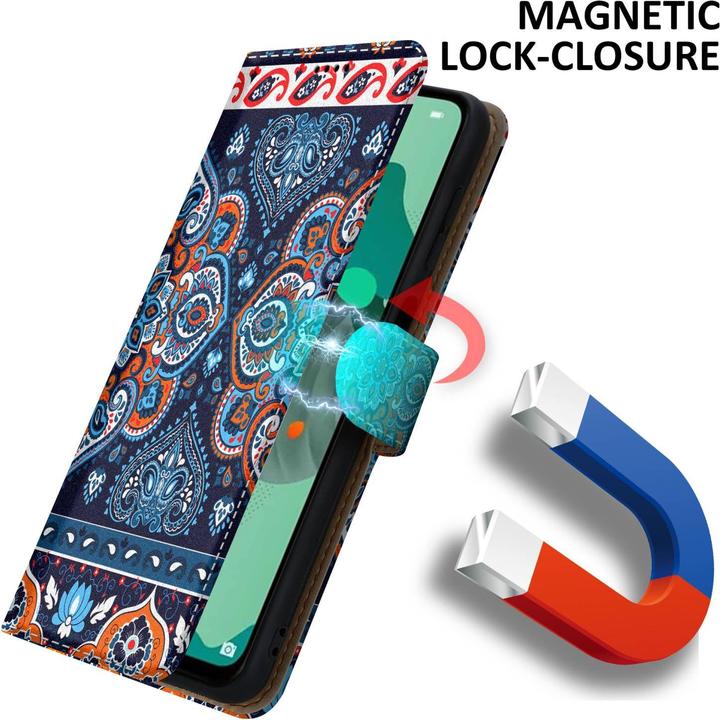 Actual product image Cadorabo Book cover with print (Mate 30 Lite)