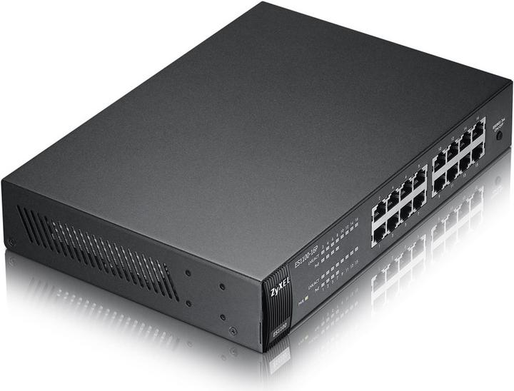 Image du produit Zyxel ES1100-16P v2 (16 Ports)