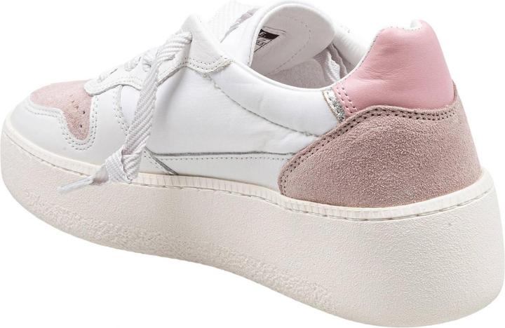 Image du produit D.a.t.e. D.a.t.e sneakers court platform in leather and suede white and pink (38)
