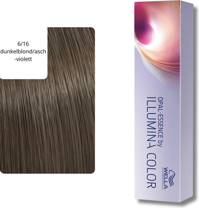 Actual product image Wella Illumina Color (6, ash-violet, 16 dark blonde)