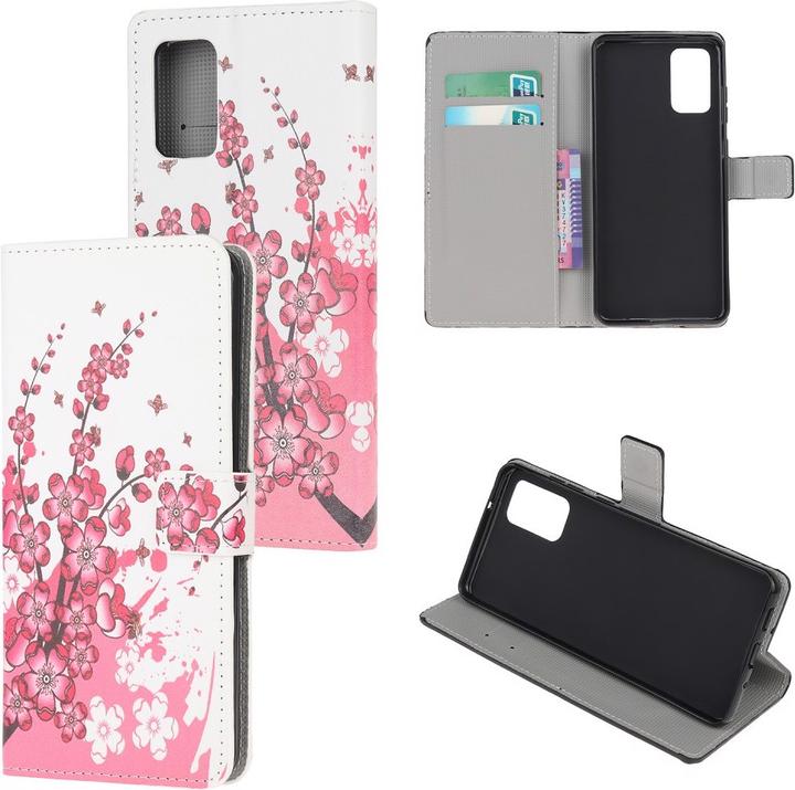 Actual product image Cover-Discount Galaxy S20+ Plus - leather case plum blossom