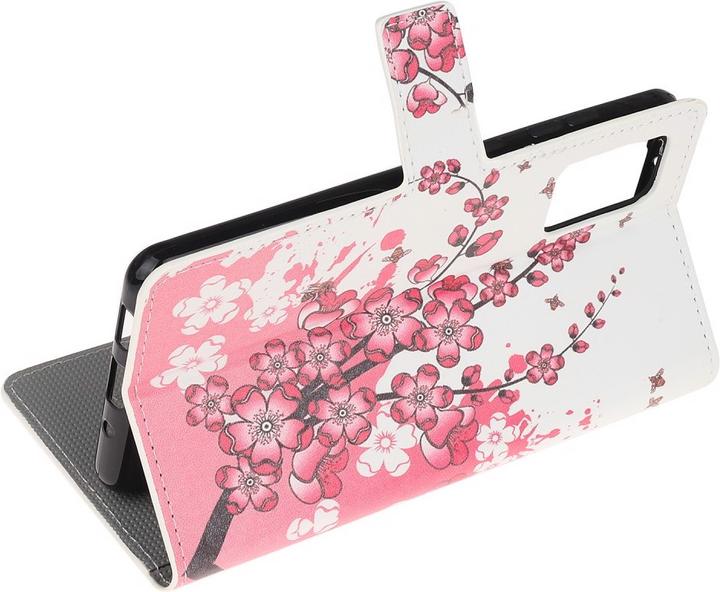 Actual product image Cover-Discount Galaxy S20+ Plus - leather case plum blossom