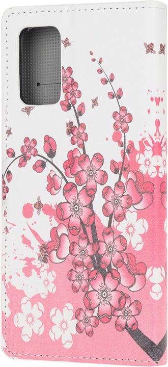 Actual product image Cover-Discount Galaxy S20+ Plus - leather case plum blossom