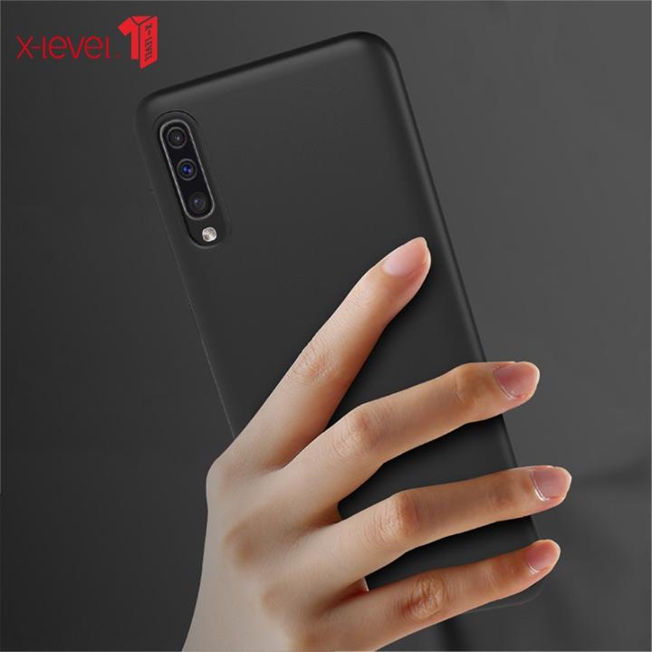 Immagine prodotto X-Level Galaxy A50 - Guardian Custodia in gomma siliconica nera (Samsung Galaxy A30s, Samsung Galaxy A50)