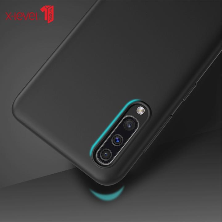 Immagine prodotto X-Level Galaxy A50 - Guardian Custodia in gomma siliconica nera (Samsung Galaxy A30s, Samsung Galaxy A50)