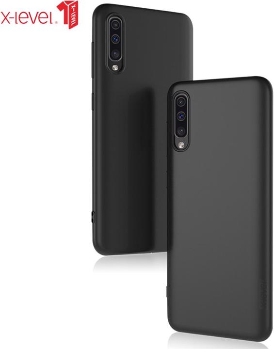 Immagine prodotto X-Level Galaxy A50 - Guardian Custodia in gomma siliconica nera (Samsung Galaxy A30s, Samsung Galaxy A50)