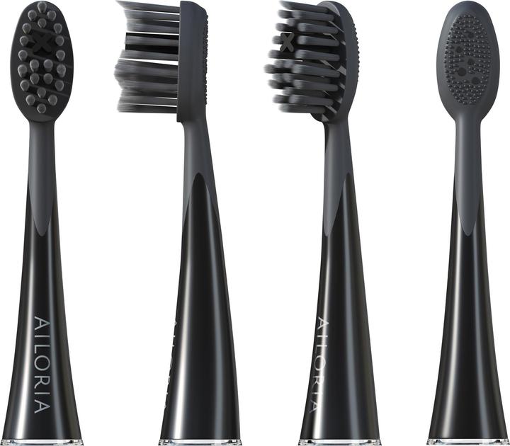 Produktbild Ailoria Zahnbürstenkopf Charcoal 6 Stück (6 x)