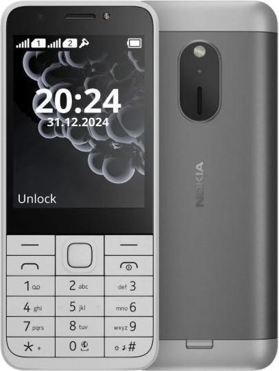Produktbild Nokia Mobiltelefon 230 TA-1609 DS EU NOR WHITE (2.50")