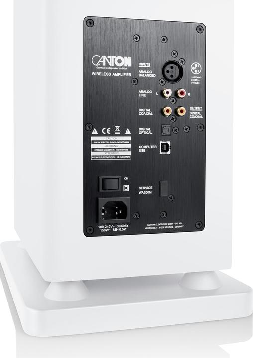 Produktbild Canton Smart Townus 8 Wireless Aktiv-Lautsprecher Set *weiss seidenmatt* (350 W)
