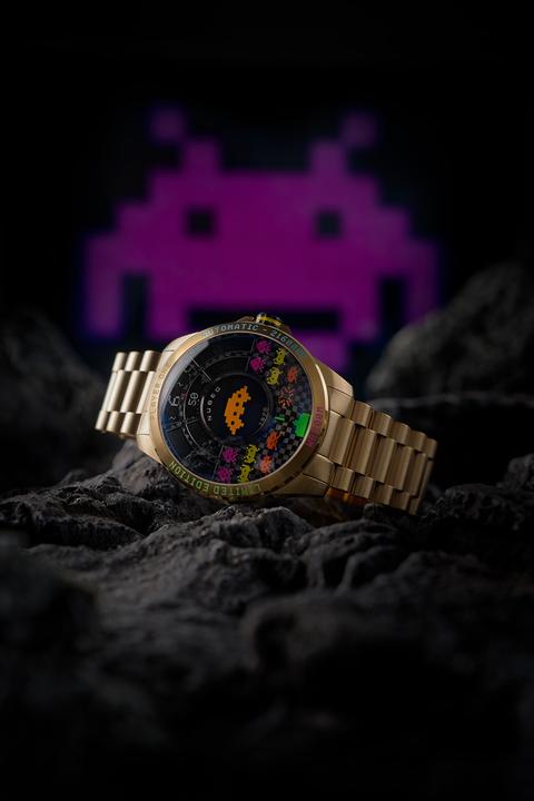 Actual product image Nubeo NB-6082-SI-33 Men's watch Quasar Automatic Limited 48mm 20ATM