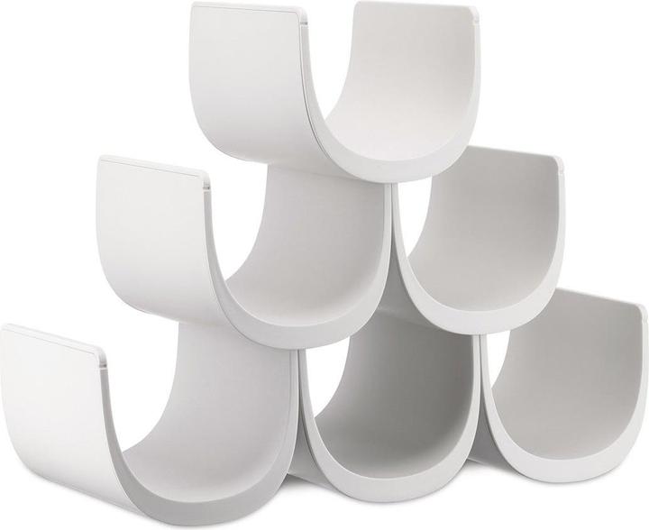 Image du produit Alessi Cage à bouteille Noè (34.5 x 15.5 x 30 cm, 6 Fl.)