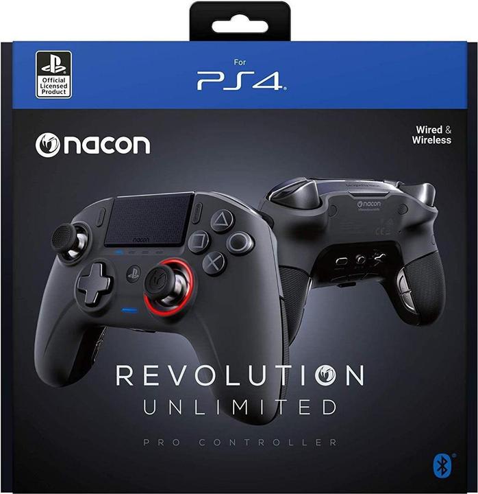 Immagine prodotto Nacon Gaming Revolution Unlimited Pro Controller - Nero (PS4)