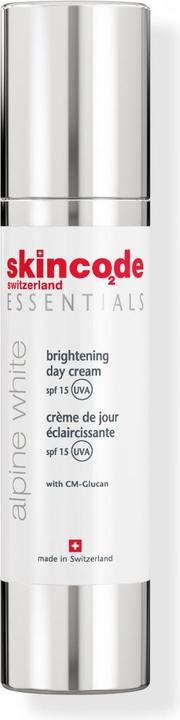 Actual product image Skincode Essential Alpine White Brightening Day Cream SPF 15 (50 ml, Day cream, SPF 15)