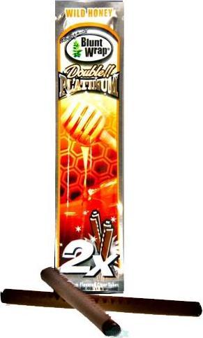Image du produit Blunt Wraps Double Platinum Wild Honey 2 en 1