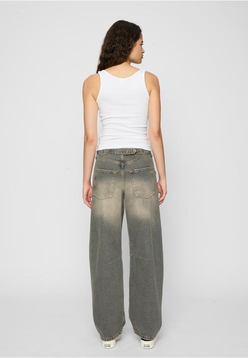 Actual product image Urban Classics Ladies Organic Basic Rib Top 2-Pack - 166867 (M)