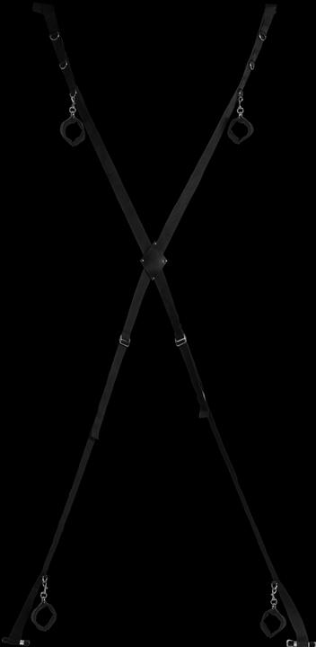 Produktbild Ouch! Over the Door Bondage Cross