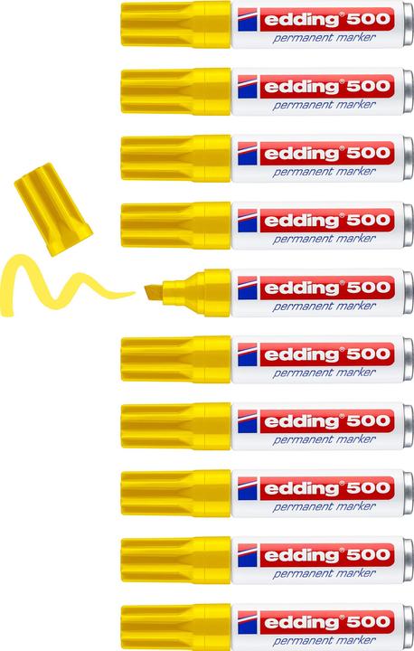 Produktbild Edding 500 (Gelb, 2 mm, 1 x)