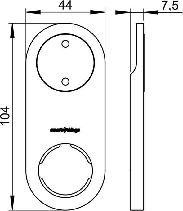 Actual product image smart things WatchBase Charger for Apple Watch