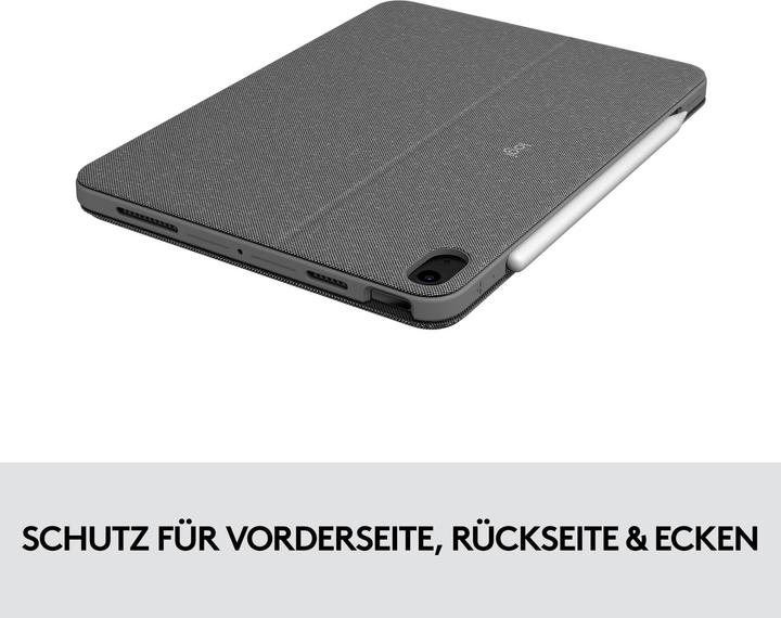 Image du produit Logitech Combo Touch (CH, iPad Air 2020 (4. Gen), iPad Air 2022 (5e génération))