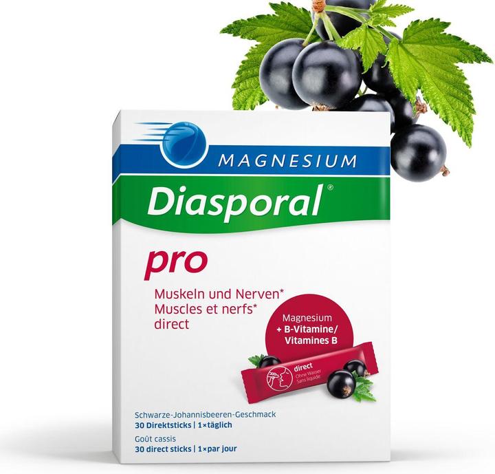 magnesium diasporal Active (30 Stück, Granulat, 90 g)