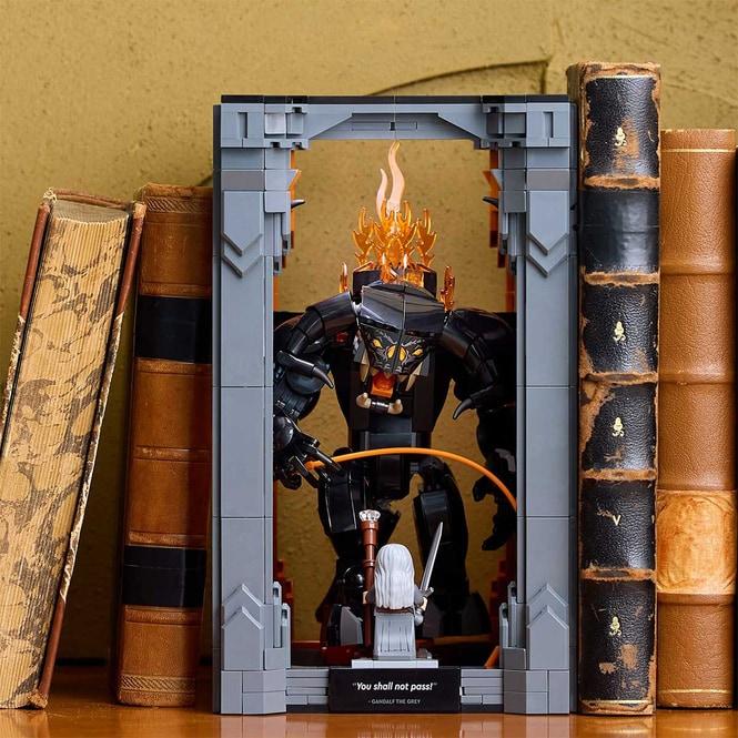 Actual product image LEGO The Lord of the Rings: Balrog™ bookend (10367, LEGO Lord of the Rings)