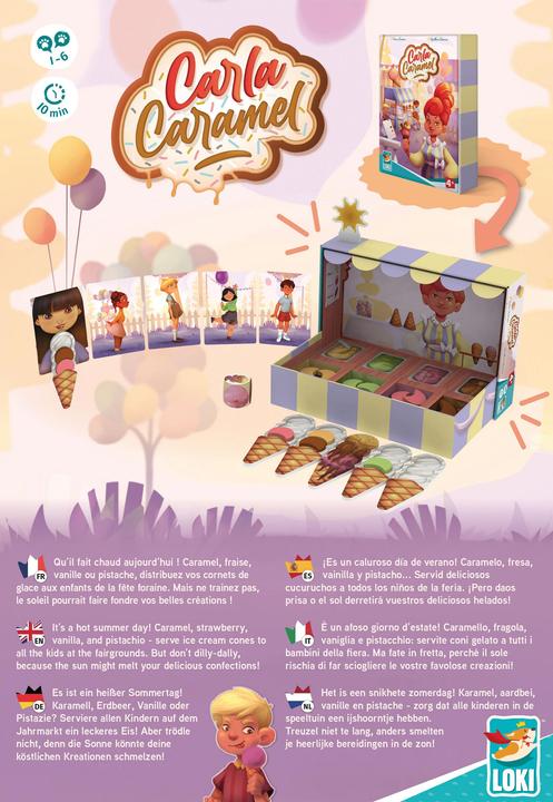 Image du produit Magni Jeu de dés Carla Caramel (Allemand)