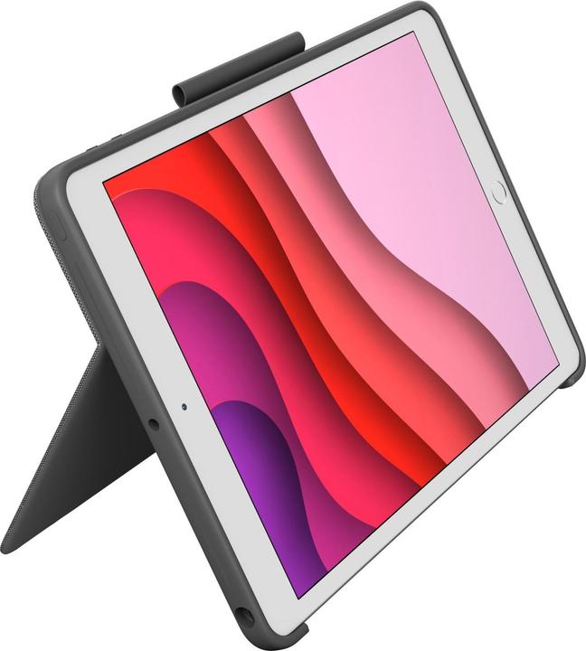 Actual product image Logitech Combo Touch (CH, iPad 2019 (7th gene), iPad 2020 (8. Gen), iPad 2021 (9th Gen))