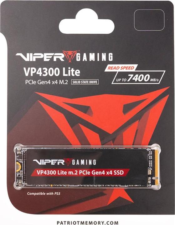 Produktbild Patriot VP4300 Lite (4000 GB, M.2 2280)