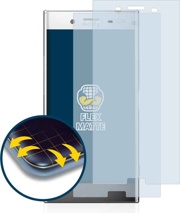 Actual product image BROTECT Full-Cover Protector Matte (2 Piece, Sony Xperia XZ Premium)