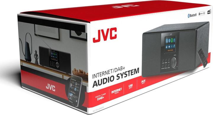 Image du produit JVC RAE981B (DAB+ DAB, DAB, AM, FM, Bluetooth, WiFi)