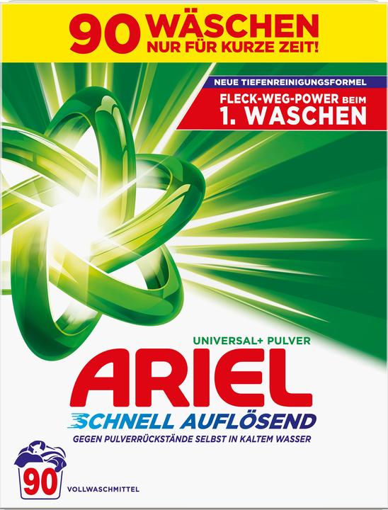 Produktbild Ariel Universal+ (90 Waschgänge, Waschpulver)
