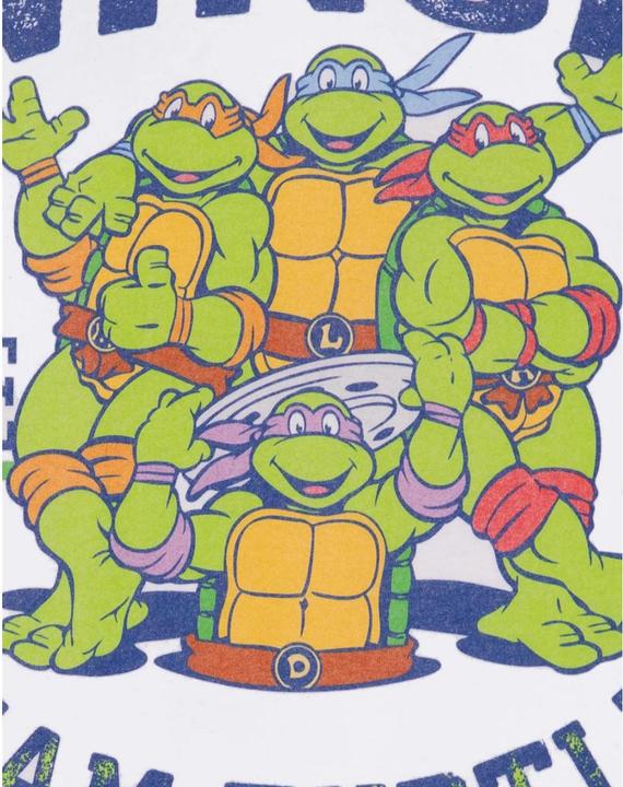 Immagine prodotto Teenage Mutant NT Maglietta a maniche corte Uomo 1984 Collegiate (L)