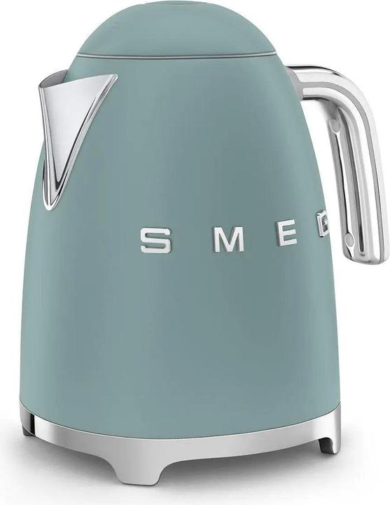 Actual product image Smeg KLF03EGMEU Kettle Emerald Green, 50s Style Aesthetics (1.70 l, EU plug)
