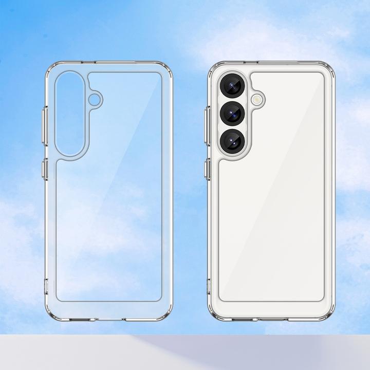 Produktbild Hurtel Outer Space Case mit Gelrahmen für Samsung Galaxy M16 5G - Transparent (Samsung Galaxy A16 5G)