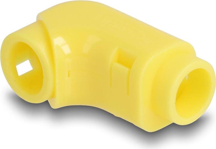 Delock Kabel Clips zum Abwinkeln 8 Stück gelb