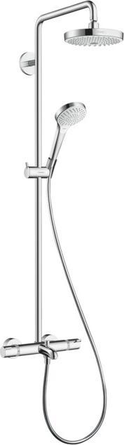 Image du produit hansgrohe HG Showerpipe CROMA SELECT S 180 2jet DN 15, pour baignoire blanc/chrome
